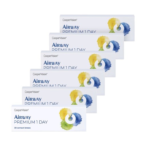 Мягкие контактные линзы Airway Premium 1Day (180 линз) купить в Казан ...